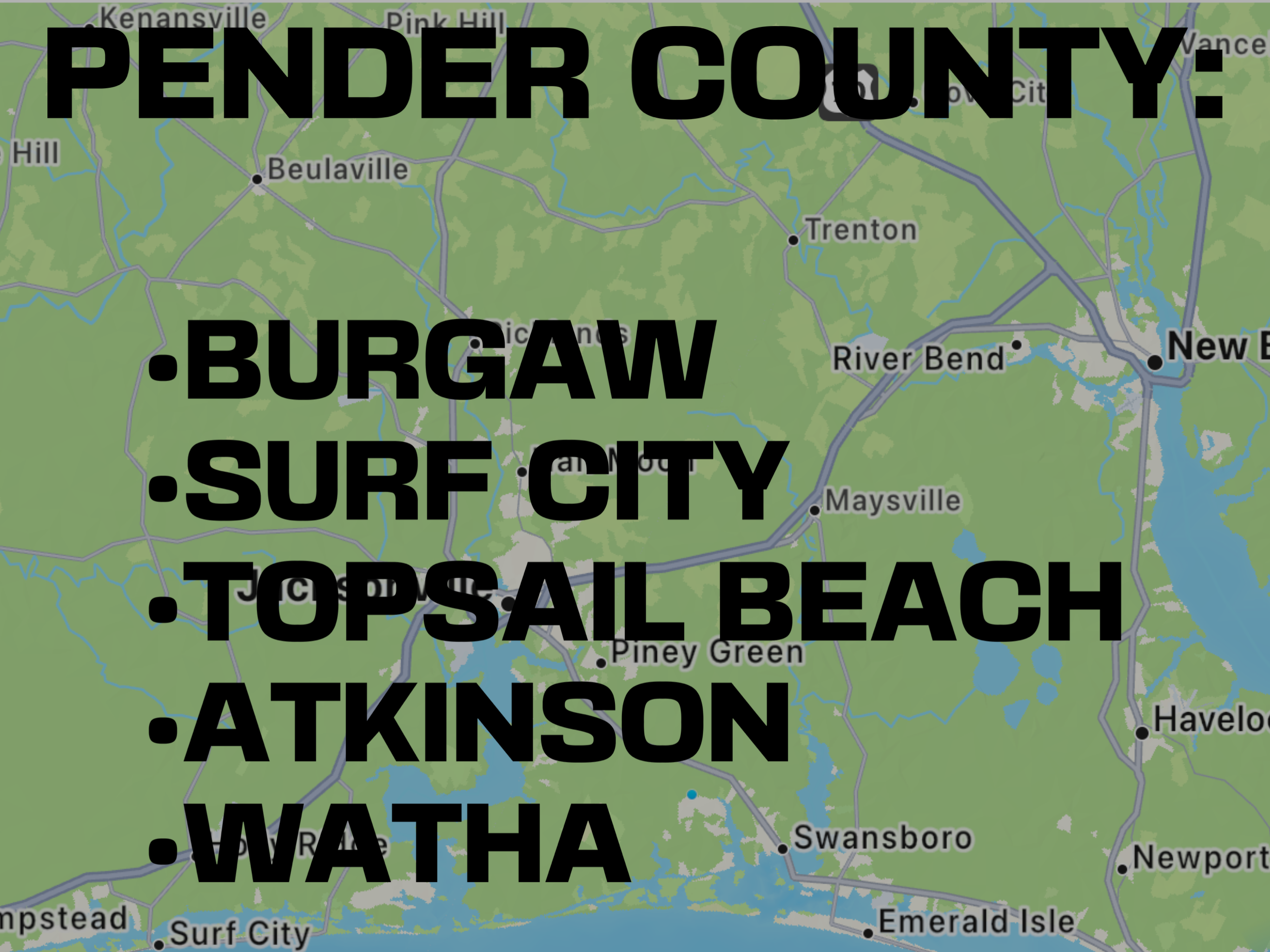 Carolina EartHWerx serves pender county North Carolina which consists of burgaw, surf city, topsail beach, Atkinson, and watha.