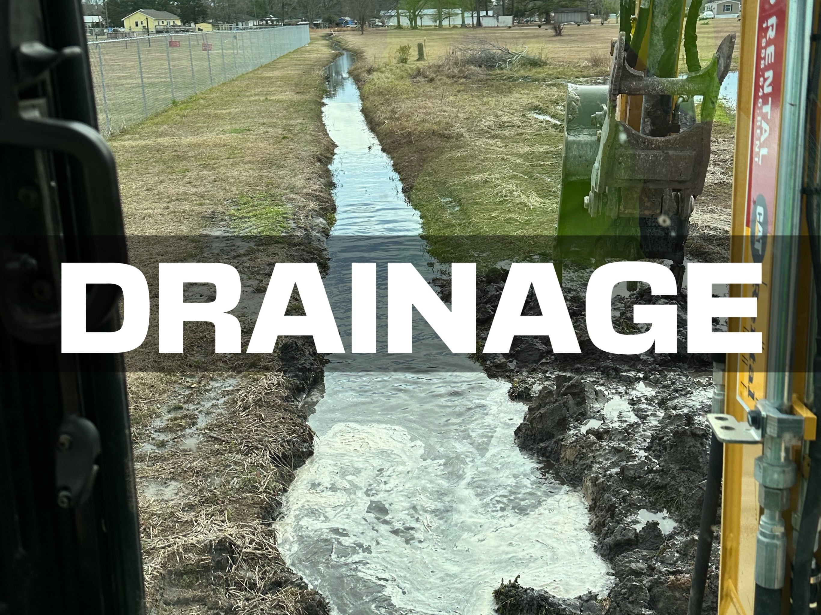 Carolina earthwerx drainage services 