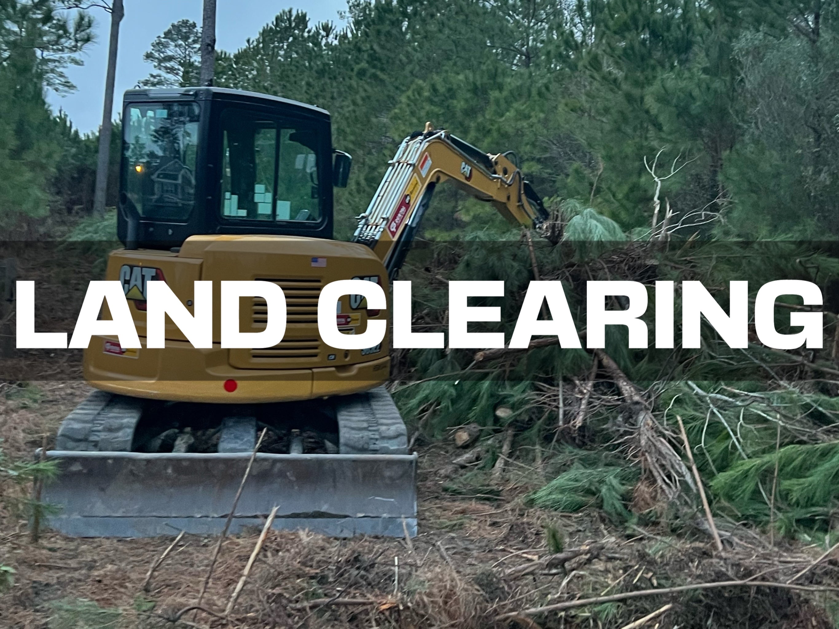 Carolina earthwerx land clearing services 