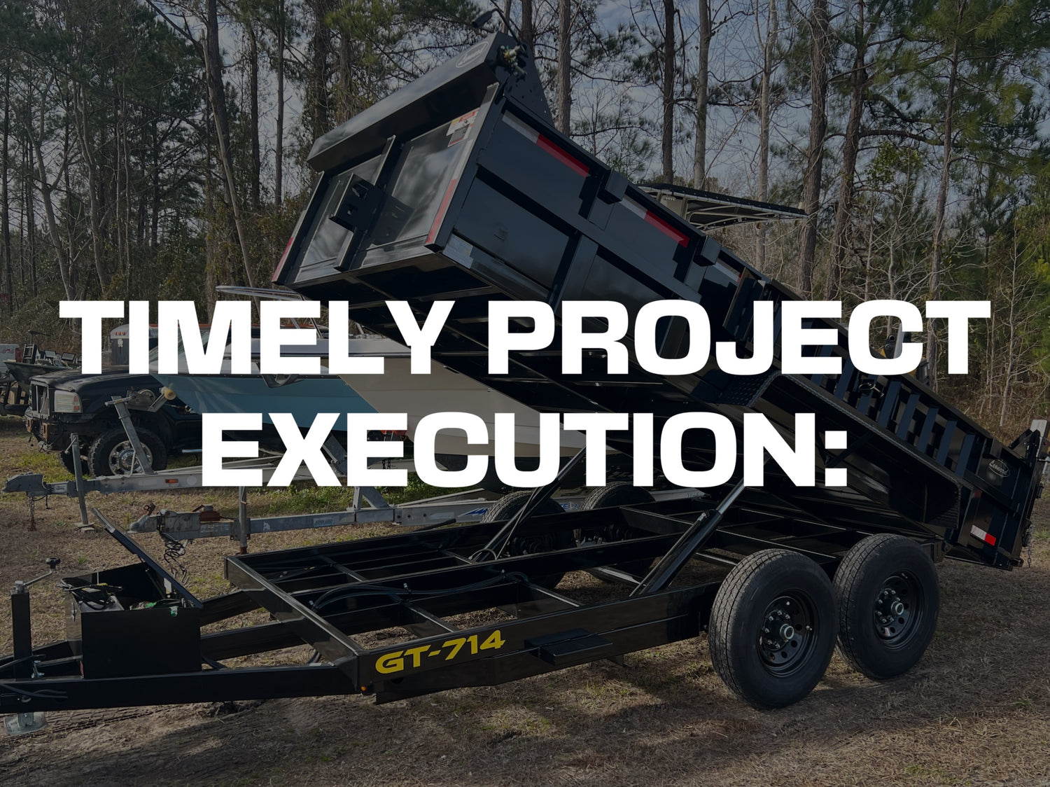 Carolina earthwerx keeps a strict timeline for project execution and completion. 