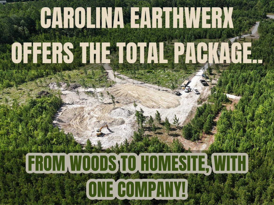 Site Preparation for Homes & Subdivisions in Eastern NC: Carolina EarthWerx is Your One-Stop Shop!